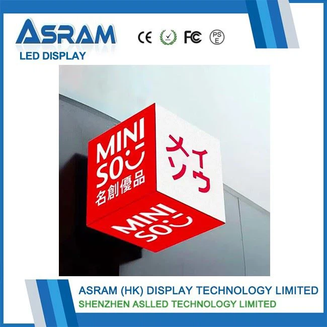 Customized Rubik Cube Shaped Led Screen Display